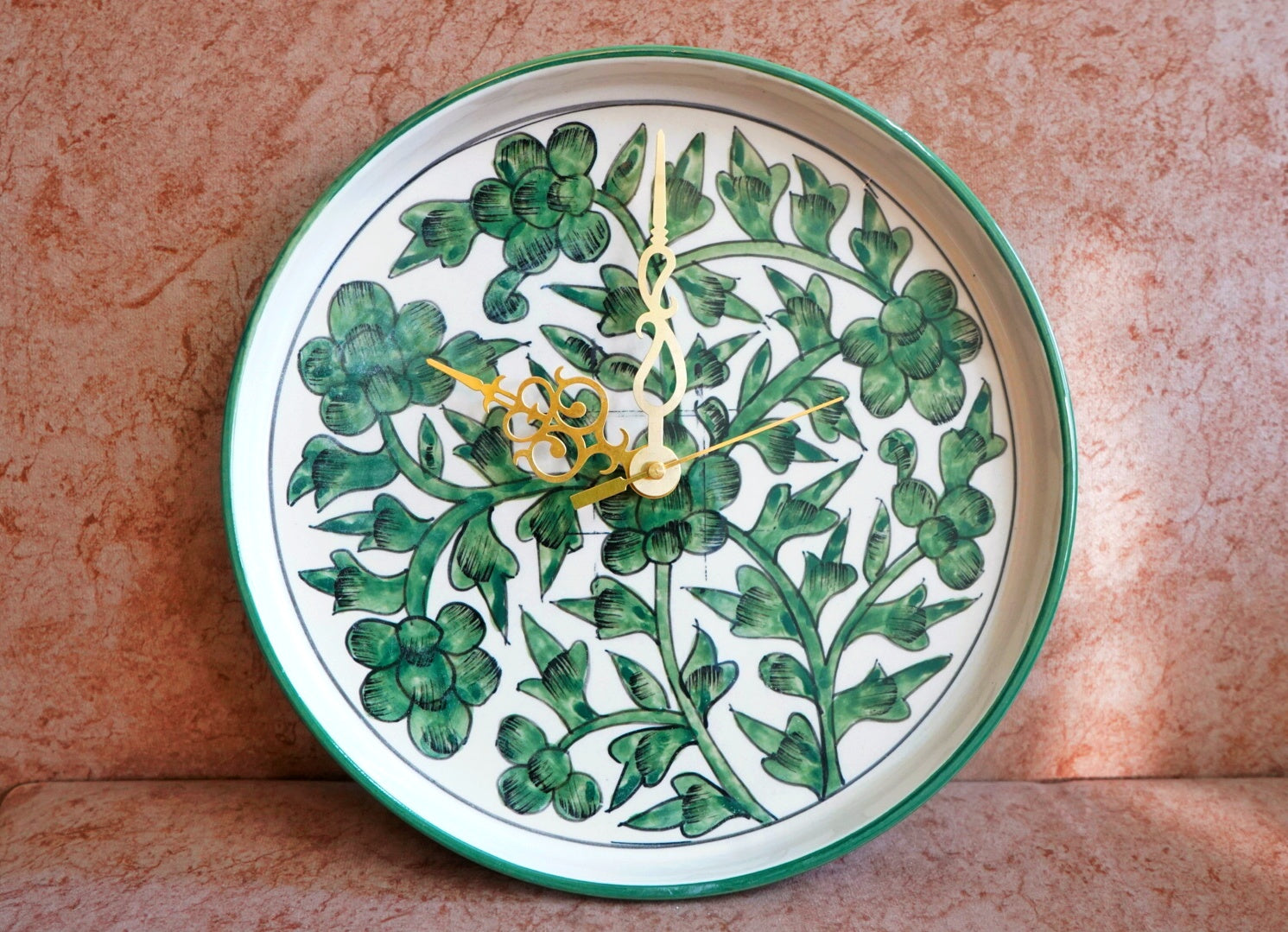 Monsoon Garden Clock